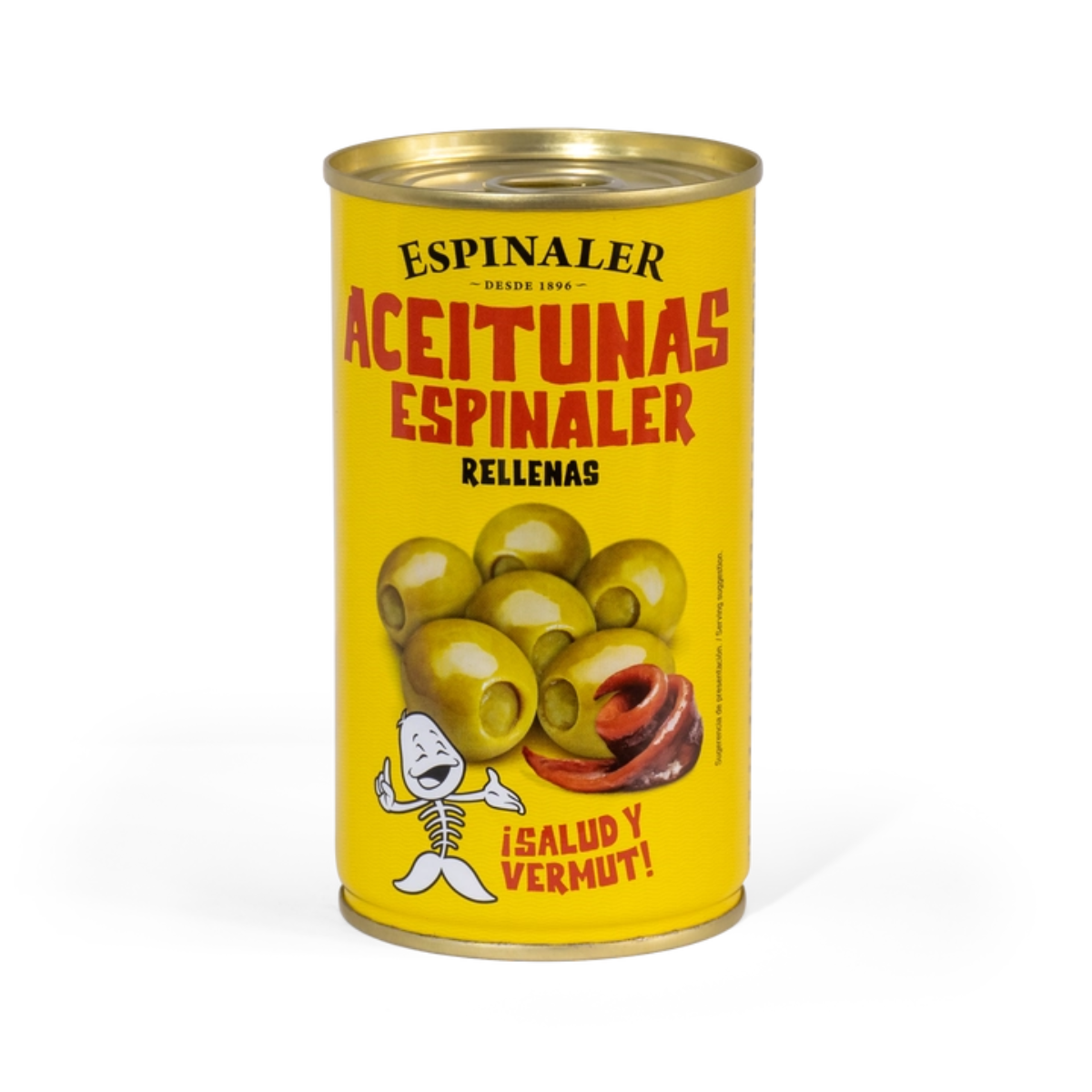 ESPINALER oliven fyldt med ansjoser 350 g
