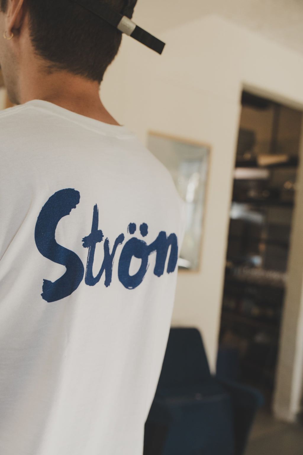 Ström Logo T-shirt, Hvid