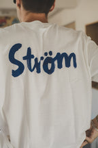 Ström Logo T-shirt, Hvid