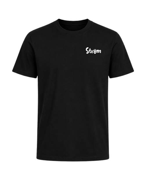 Ström Logo T-shirt, Sort